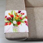 Buket Lale - Tamamı Çıtalı - Baskılı - 4 mm